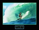 Risk-Surfer, Art Poster