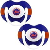 New York Mets 2 Pack Pacifiers