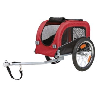 Trixie 12813 Fahrrad-Anh&auml;nger, S: 38 &times; 37 &times; 58 cm