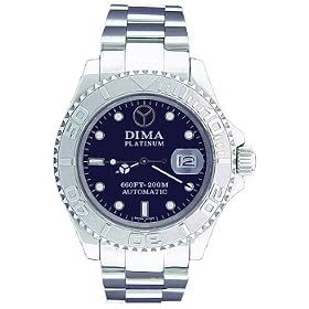 DIMA - Platinum Series Cobalt Blue Dial Swiss Made Sport Watch Man