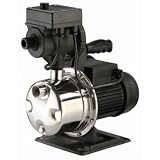 3/4 HP Automatic Booster Pump with Stainless Steel Housing and Controller with Adjustable Starting Pressure