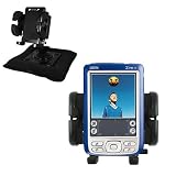 Gomadic for the PalmOne palm Zire 72s - PalmOne Zire 72s Car Bean Bag Dash & Windshield Holder - Gomadic Brand