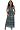 Grey & Blue Print Maxi Dress - Size 18