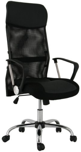 Designer Drehstuhl Bürostuhl 9767 - Schwarz