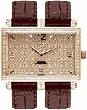 Aqua Master Men's Double-Band Diamond Watch, 1.25 ctw