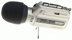 Sony M-100MC Microcassette Recorder with Voice Operated Recording