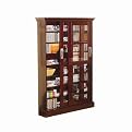 Espresso Sliding Door Media Cabinet