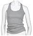 Calvin Klein Women's Sport Rib Racerback Tank, Grey Heather, Small