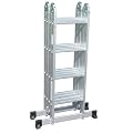 4.75m Multi Purpose Ladder + 2 Scaffold Plates by Piranha Trading Ltd with FREE EXPEDITED DELIVERY