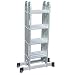 4.75m Multi Purpose Ladder + 2 Scaffold Plates by Piranha Trading Ltd with FREE EXPEDITED DELIVERY