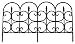 Emsco Medium Victorain Ornamental Gate Fencing Sold in packs of 24
