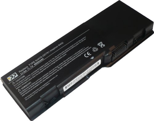 PortableParts Batterie pour ordinateur portable – 9-cell 6600mah Dell Inspiron 6400, 1501, E1505, Latitude 131L, Vostro 1000