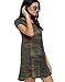 FV RELAY Women's Summer Casual Short Sleeve Camo Print Dresses Stretch Swing Dress for Work