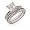 Charlotte's Classic Channel Set CZ Engagement Set
