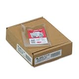 Oxford 65005 Utili-jacs clear vinyl envelopes, top load, 3 x 5 insert size, 50/box