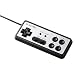 ELECOM i-revo推奨レトロ風USBゲームパッド ブラック JC-U2208TBK