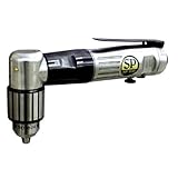 SPエアーアングルドリル 13mm SP-1513AH 低速・高トルクタイプ 正逆回転機構付/エアードリル【SP AIR】