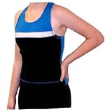 Danskin Contrast Stretch Racer Back Tank