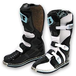 MSR Racing Women's Jewel Boots - 10/White/Pearl