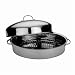 Kitchen & Housewares : MIU Stainless 12-Inch-by-18-Inch Covered Roaster