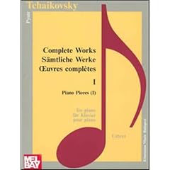 Tchaikovsky: Complete Piano I (Op. 1-9) (Music Scores)