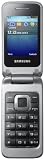 Samsung C3520 Klapphandy (5,6 cm (2,2 Zoll) Display, 1,3 Megapixel Kamera) metallic-silber