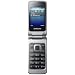 Samsung C3520 Klapphandy (5,6 cm (2,2 Zoll) Display, 1,3 Megapixel Kamera) metallic-silber