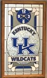 Kentucky Wildcats Stained Glass Wall Clock