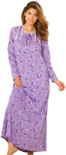 Only Necessities Women's Plus Size Knit Night Gown