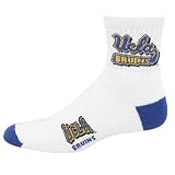UCLA Bruins White (501) 10-13 Tall Socks