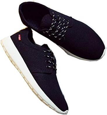 BeiBaiXiang Men Plus Size Mesh Cloth Sports Leisure Shoes 1195 (14 D(M)US, Black)