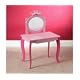 Pink princess dressing table
