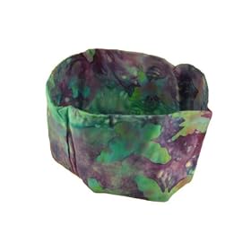 Migraine Mask Aromatherapy All Natural Hot / Cold Lavender & 8 Herbs Floral Print