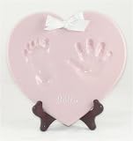 Baby Hanprint Footprint Ceramic Keepsake