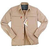 TAIGA Action Stretch Shirts Trek - Men's Quick-dry Long-Sleeved Stretch Shirt, Tan