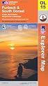 Purbeck and South Dorset, Poole, Dorchester, Weymouth and Swanage (OS Explorer Map)