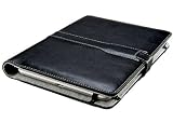 M-Edge Prodigy Synthetic Leather Kindle Jacket with Hinge (Fits 6" Display, 2nd Generation Kindle), Smooth Black