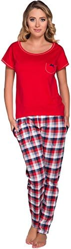 Italian Fashion IF Womens Pyjama Inga 0230 Red L