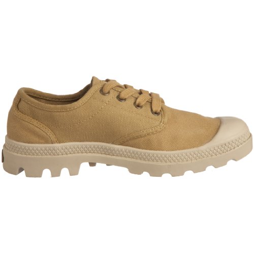 PALLADIUM Women's Pampa Oxford-w Mustard / Putty Walking Shoe 92351-280-M 5 UK
