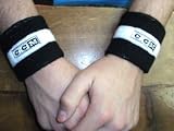 CCM Hockey Wristguards Black/White