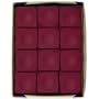 Silver Cup Chalk, Burgundy, 12-Piece Box