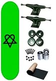 Bam Heartagram Pro HIM Green Complete Skateboard New On Sale