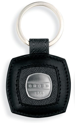 Cross Key Fob 1846 Leather Collection Ebony with Carbon Grey by Ebony & Ivory Cheesecakes