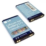 LG OEM Original Standard Lithium-Ion 1000 mAh Battery For VX6100, VX3200, VX4650, VX4700, AX4750, PM-325, MM-535, VI-125, VX5200, VX8100, VX3300, PM-225, LX-350, VX8300, VX5300, VX3400