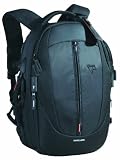 Vanguard Up-rise 45 Zoom Expandable Camera, Notebook Back Pack (Black)