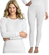 Hanes Everyday Women's Thermal Set (Long Sleeve Crew and Long Johns) - Colors Available