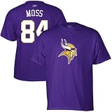 Randy Moss Minnesota Vikings Purple NFL Player T-Shirt