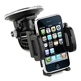 Heavy-Duty Universal Car Mount Holder for Cellphone, MP3 Player, iPhone, iPod Touch, BlackBerry, Droid, GPS Garmin, TomTom, Magellan