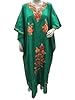 Green Silk Caftan Kashmiri Embroidred Caftan