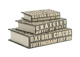 Image IMAX Central Line Book Boxes - Set of 3
